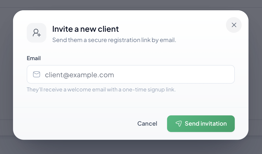 Crewty client profile: job history, card on file, property notes